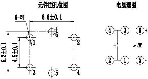 TAF01-BWJ-R  2616-160gf焊盘图
