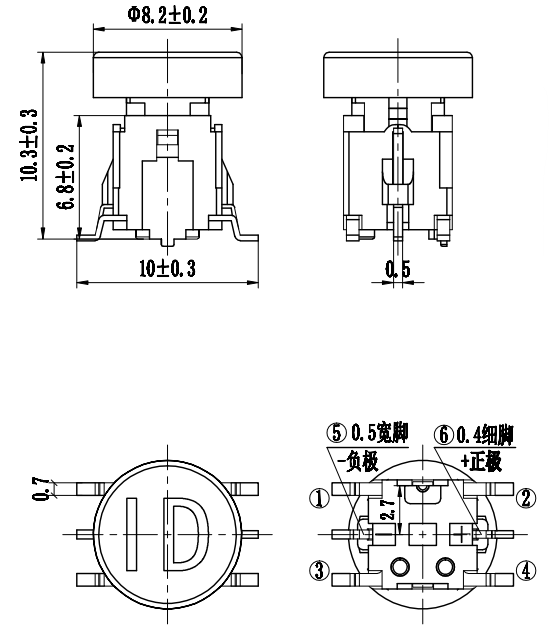 TAF01-BWJ-R  2616-160gf尺寸图